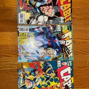 Cable (1993) #5 #6 #8 comic books